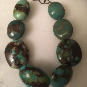 Genuine Turquoise Bracelet Handmade
